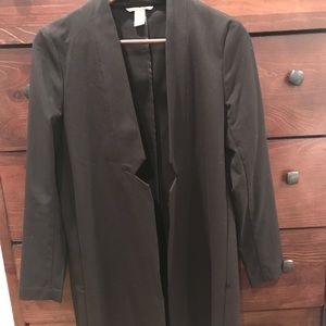 Long black blazer